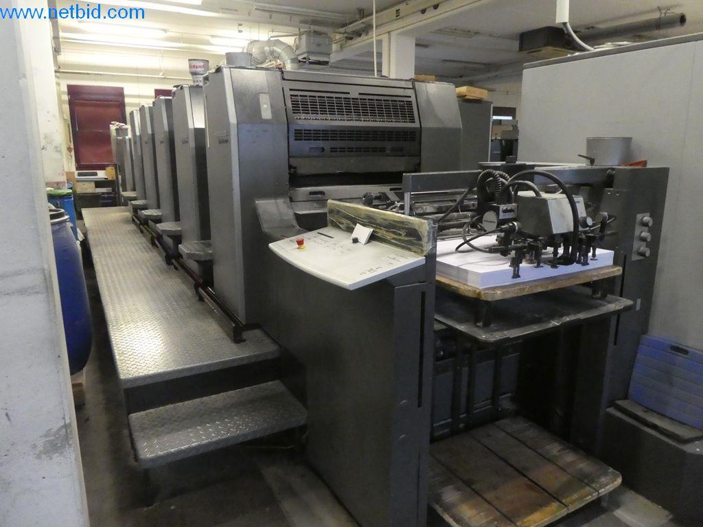 Heidelberg Speedmaster SM 74-5+L 5-colour offset printing press