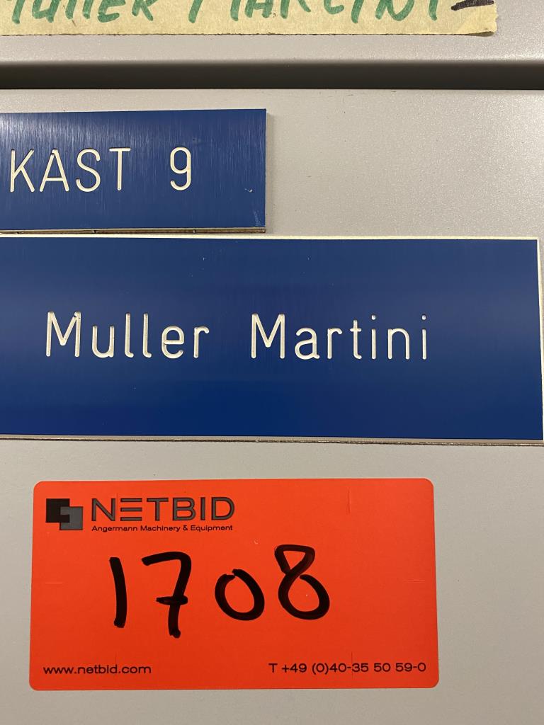 Muller Martini parts - not accessible during the viewing day