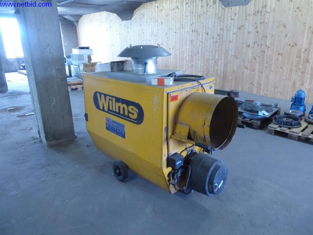 Wilms BV 380 mobile hall heating