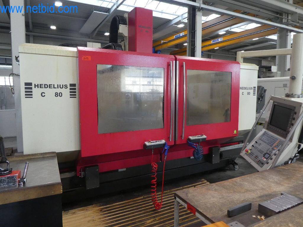Hedelius C80/40/530/1800/8 3-axis CNC machining centre (surcharge subject to change)