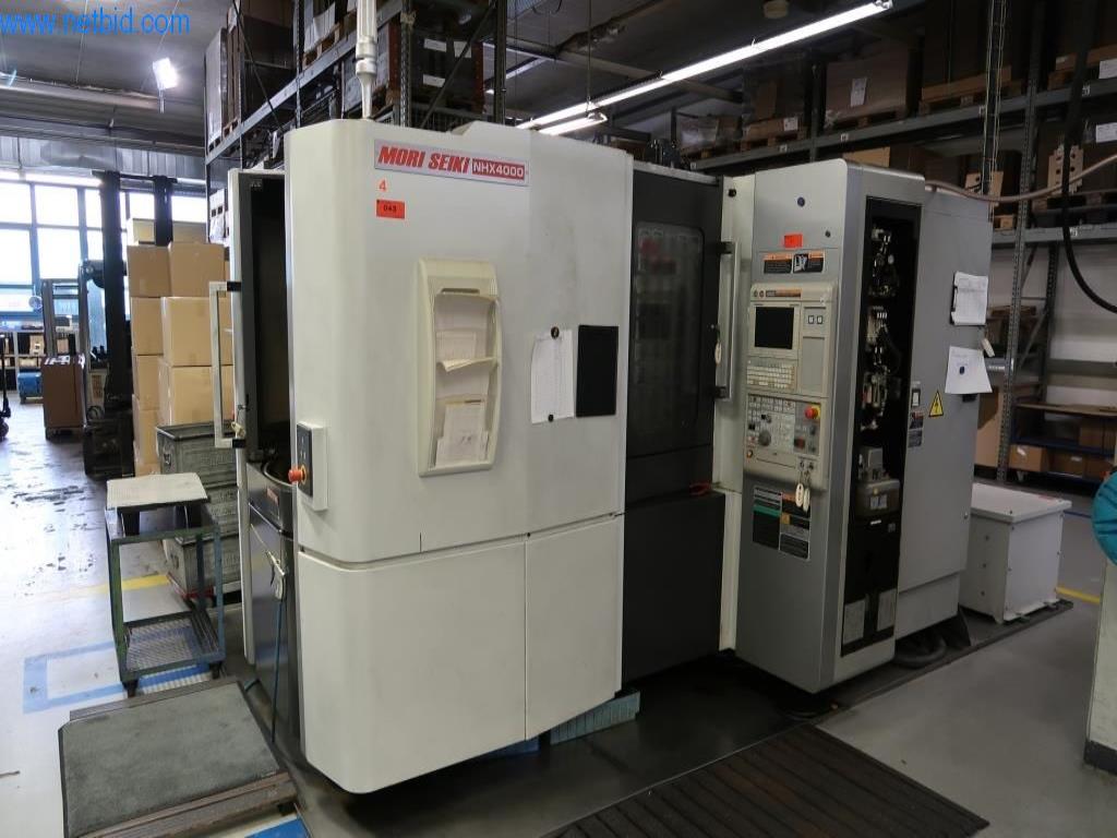 Mori Seiki NHX4000 centro de mecanizado horizontal CNC de 3 ejes (4)
