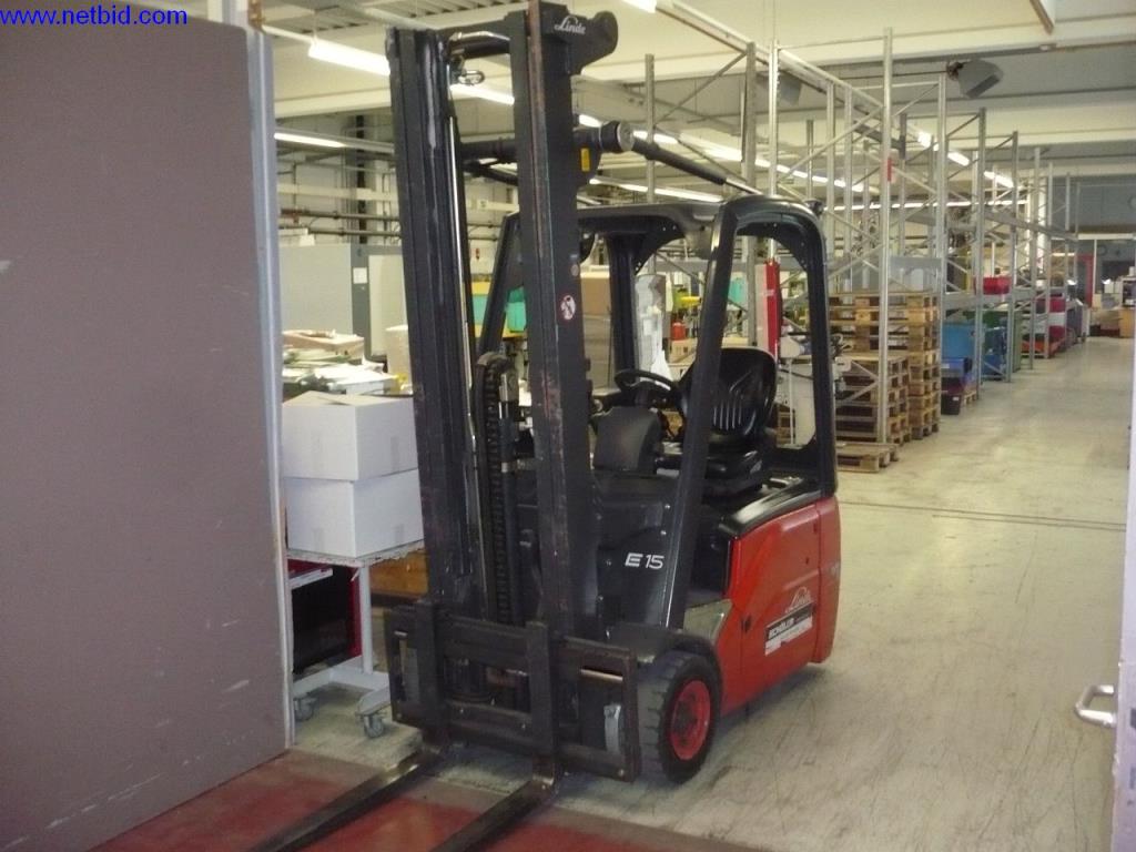 Linde E15 Electric forklift truck -release from 31.07.2020-