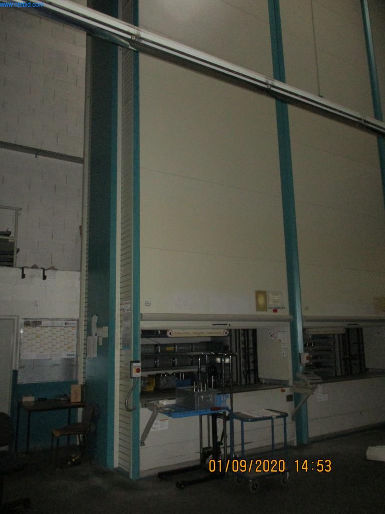 Warehouse paternoster system