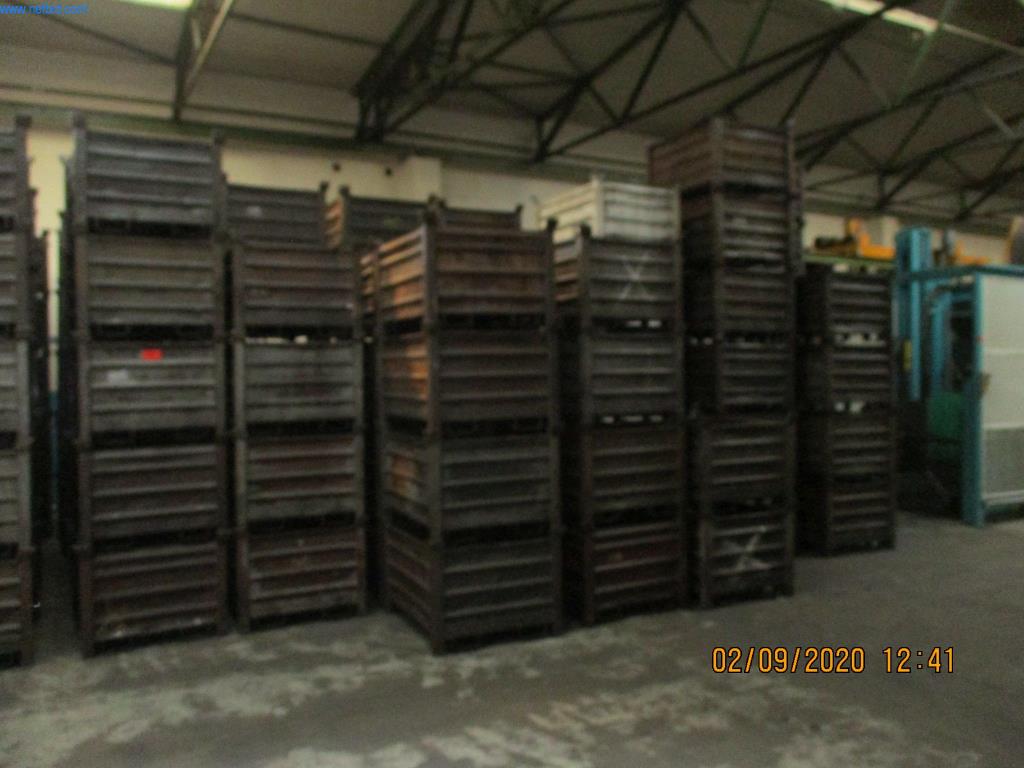 Metal stacking boxes