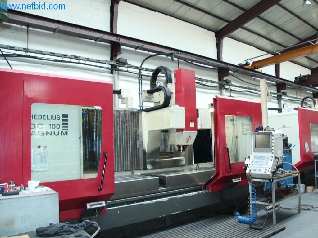 HEDELIUS BC100PM/3500 3-axis CNC machining center