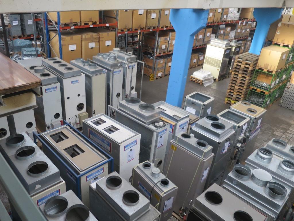 Devices for air conditioning, heating and cooling, workshop and storage facilities