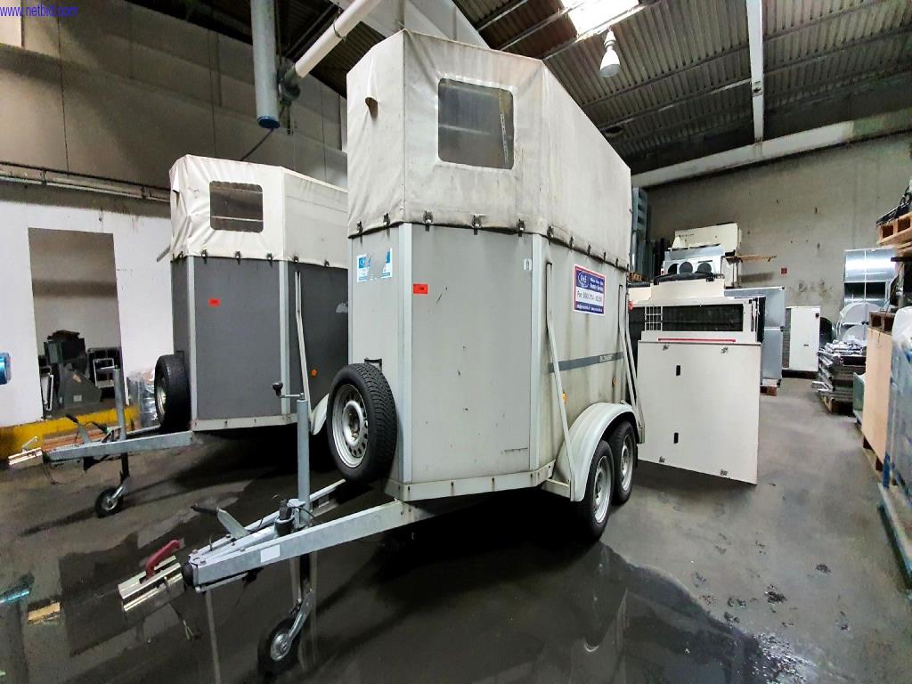 Blomert T2-SDAH Car-horse trailer