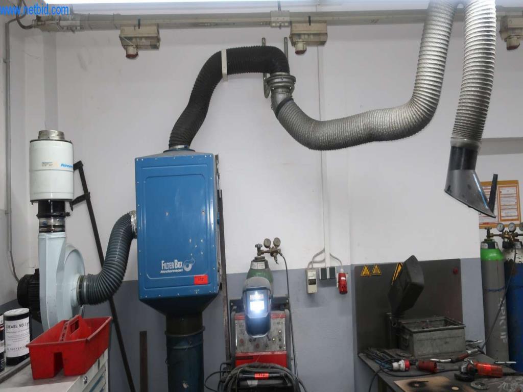 Nederman welding fume extraction syste