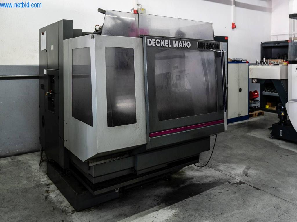 Deckel Maho MH600 W CNC milling machine