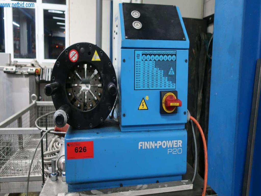Finn-Power P20X20 Teflon hose crimping machine