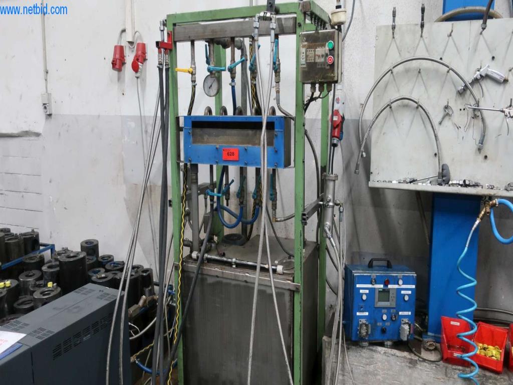 testing system f. injection moulding tools