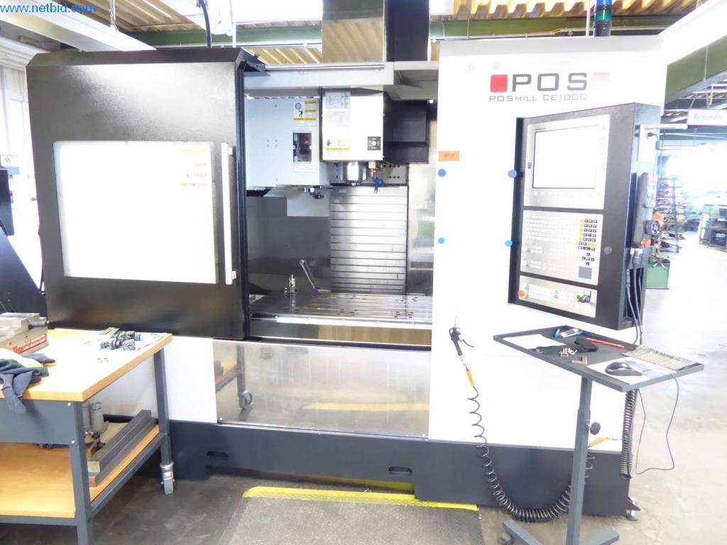 POS Posmil CE1000 Vertical CNC machining center
