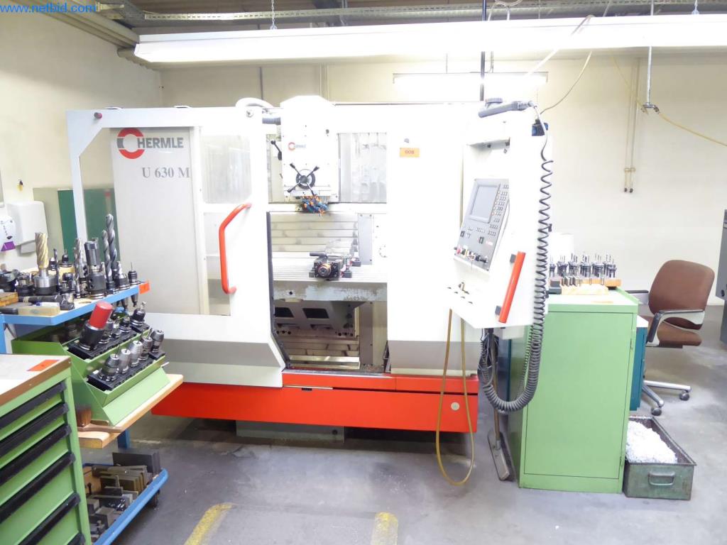 Hermle U630M CNC universal tool milling machine