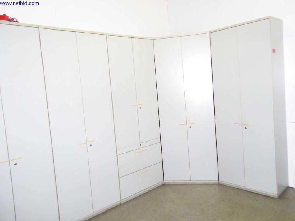 Filing cabinet wall element