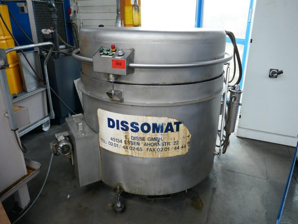 E. Disse GmbH Dissomat Pralni stroj z deli