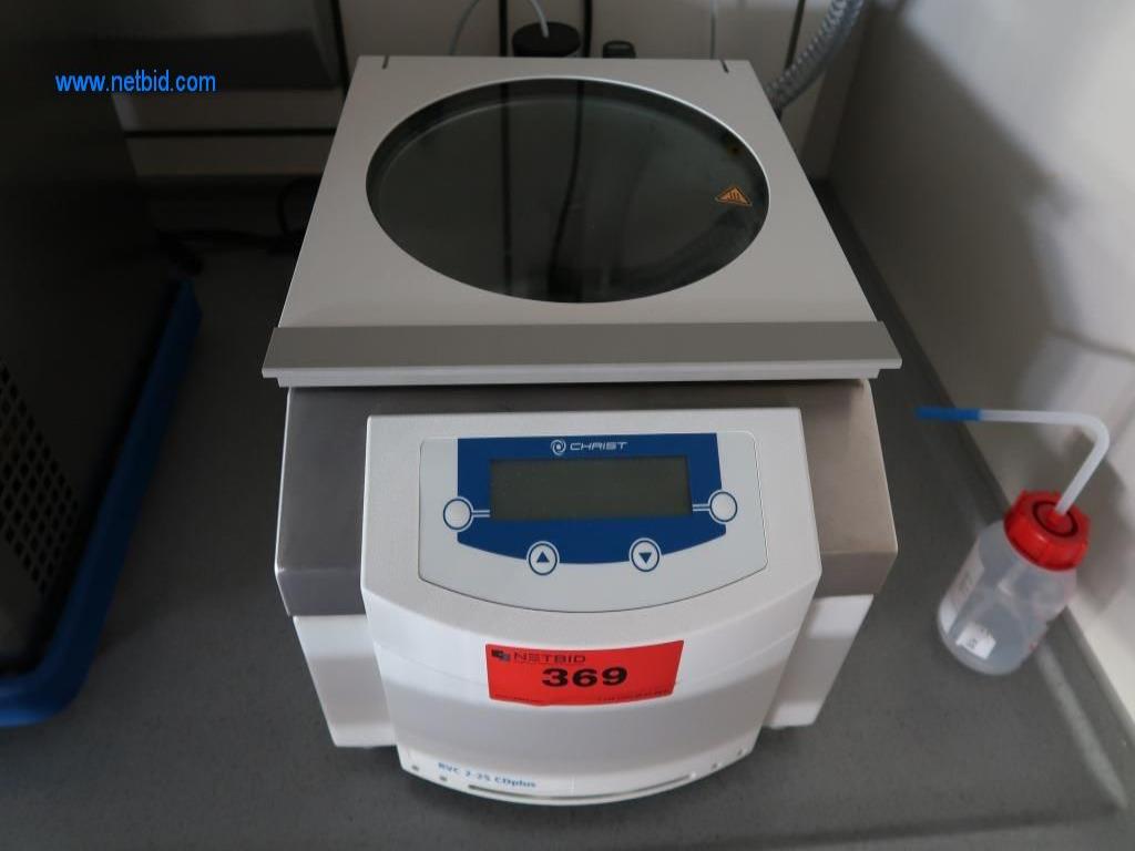 Christ RVC2-25CD+, CD02-50, 2C Vacuum centrifuge