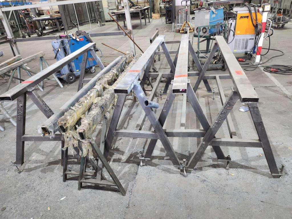 Used 7 Metal trestles for Sale (Online Auction) | NetBid Industrial Auctions