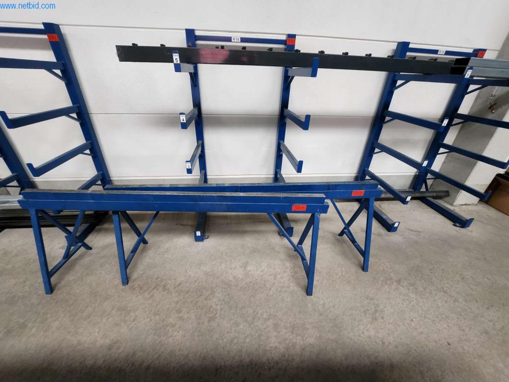 Used 2 Metal trestles for Sale (Auction Premium) | NetBid Industrial Auctions