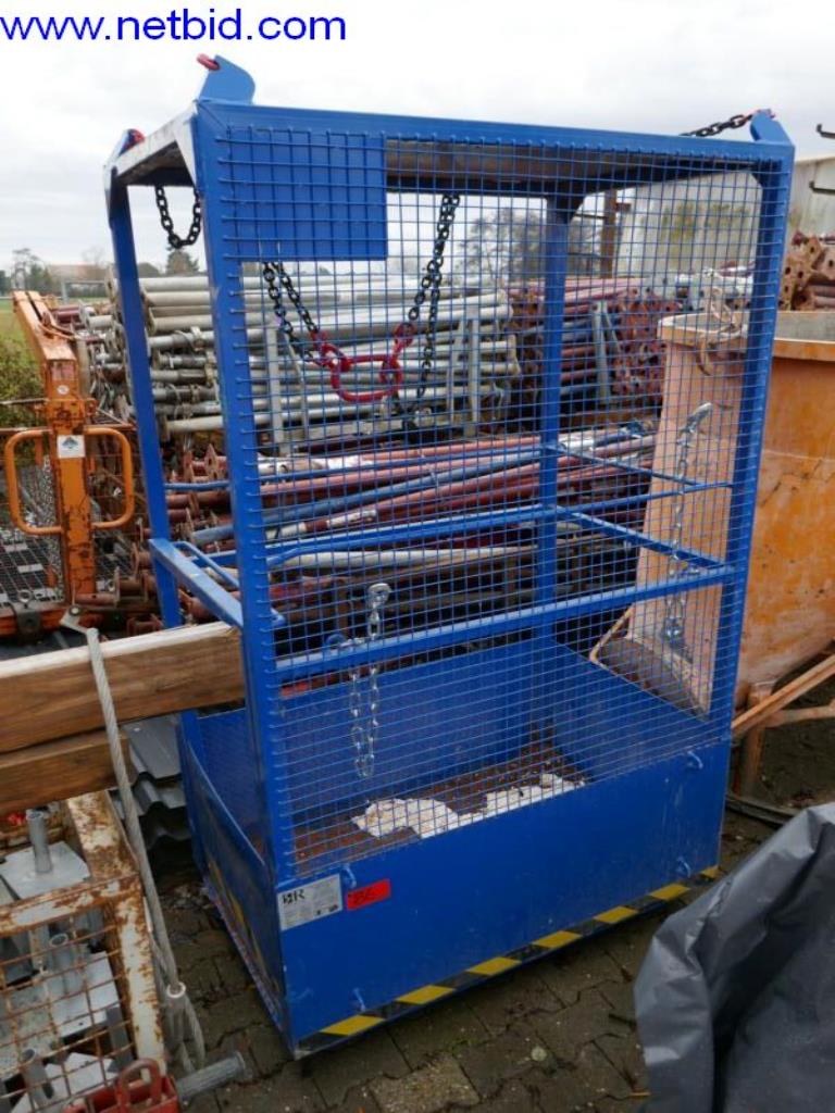 RR-Industrietechnik RAK-Kranbar Personnel lift cage/work cage