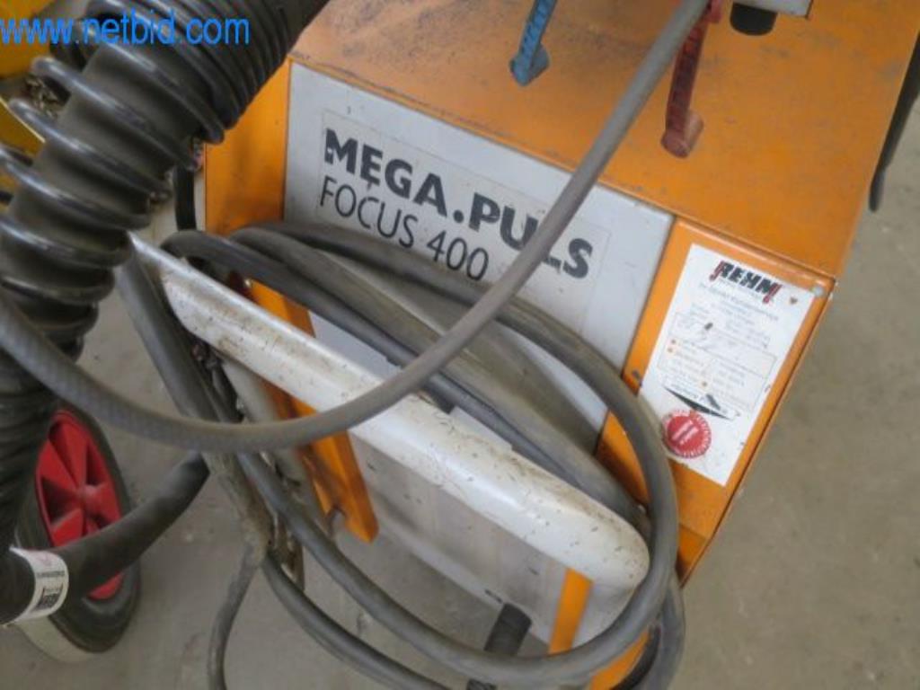 Rehm Mega Puls Focus 400 W Obločno varjenje v plinski zaščiti
