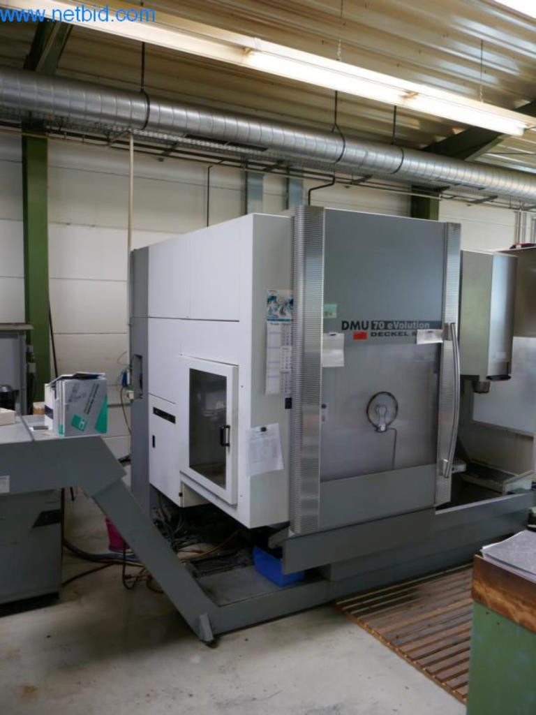 Deckel Maho DMU 70 eVolution 5-axis CNC machining center (release after collection)