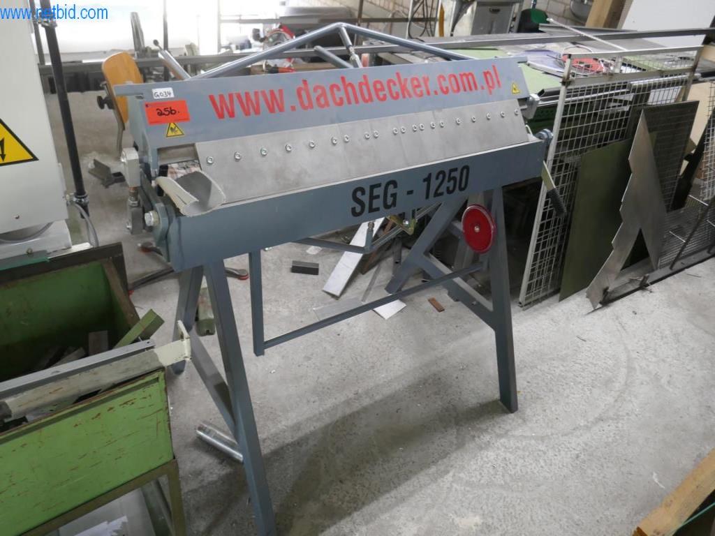 Dachdecker.PL SEG-1250 Segment folding bench/ sheet metal bending machine (G034)