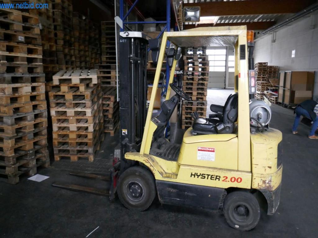 Hyster H2.00XMS 4-wheel drive gas forklift (released for collection at the end of December)