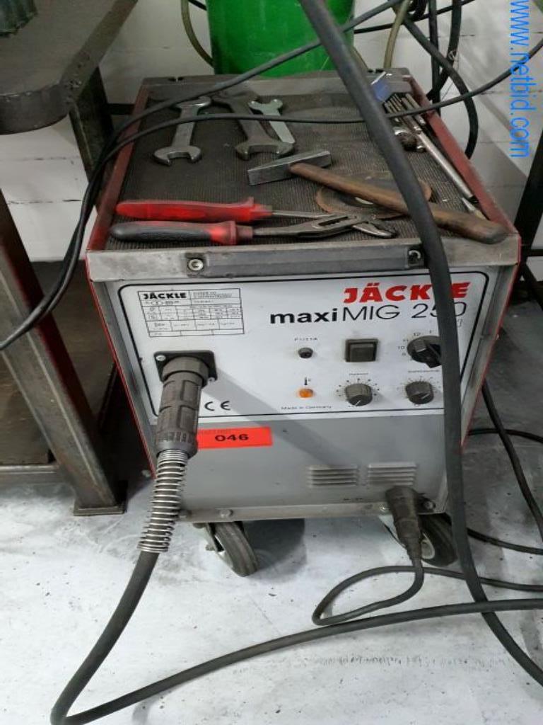 Jäckle Maxi MIG 250 Varilni stroj