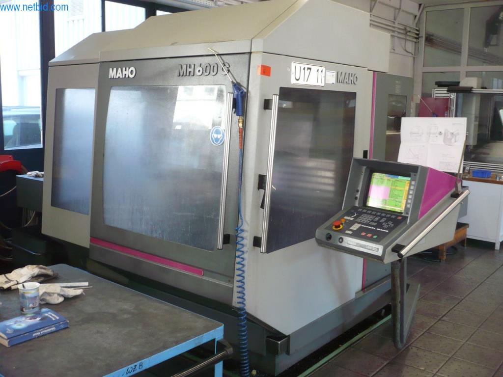 Maho MH600C CNC-Vertikal-Bearbeitungszentrum