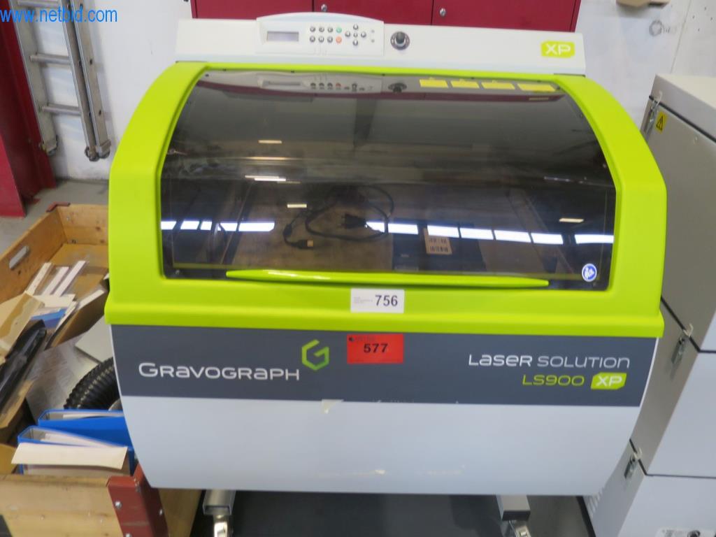 Gravograph LS900XP Laserový gravírovací stroj