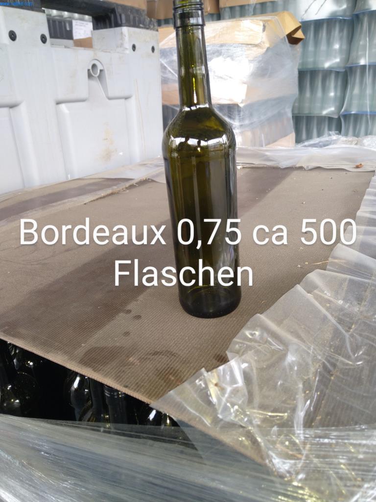 Used 500 Bordeaux Flaschen for Sale (Trading Premium) | NetBid Industrial Auctions