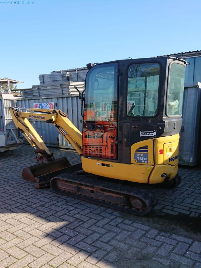 Komatsu PC16R-3HS Mini-excavator - The acceptance is conditional