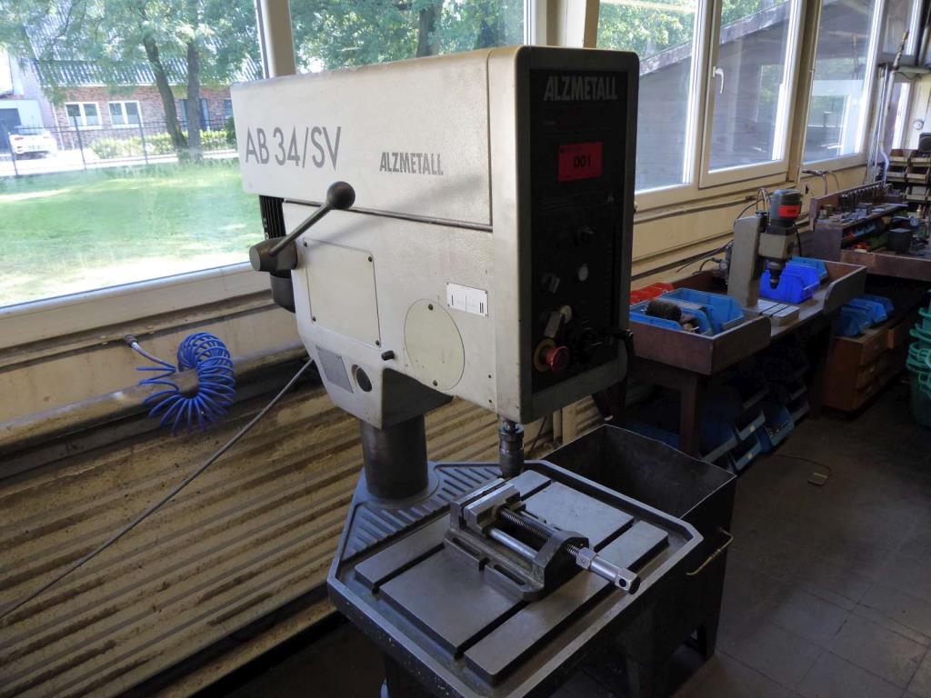 Alzmetall AB 34/SV Column drilling machine - surcharge with reservation