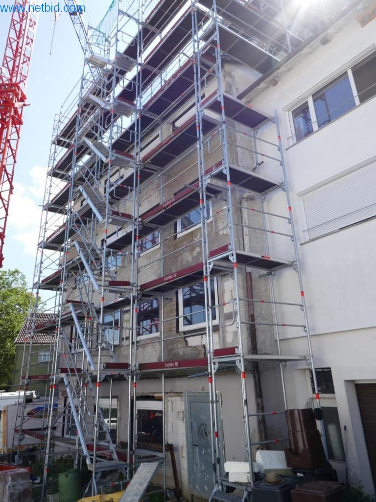 Layher Steel facade scaffolding