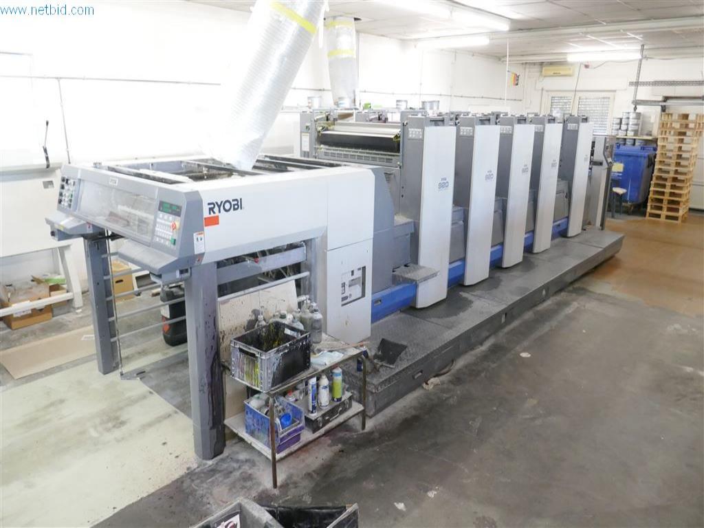 RYOBI 925P 5-A-1 5 color offset printing machine