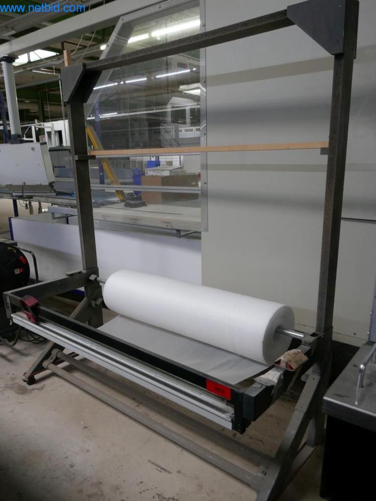 vertikales Abrollgestell für Verpackungsmaterial (Papier/Folien)