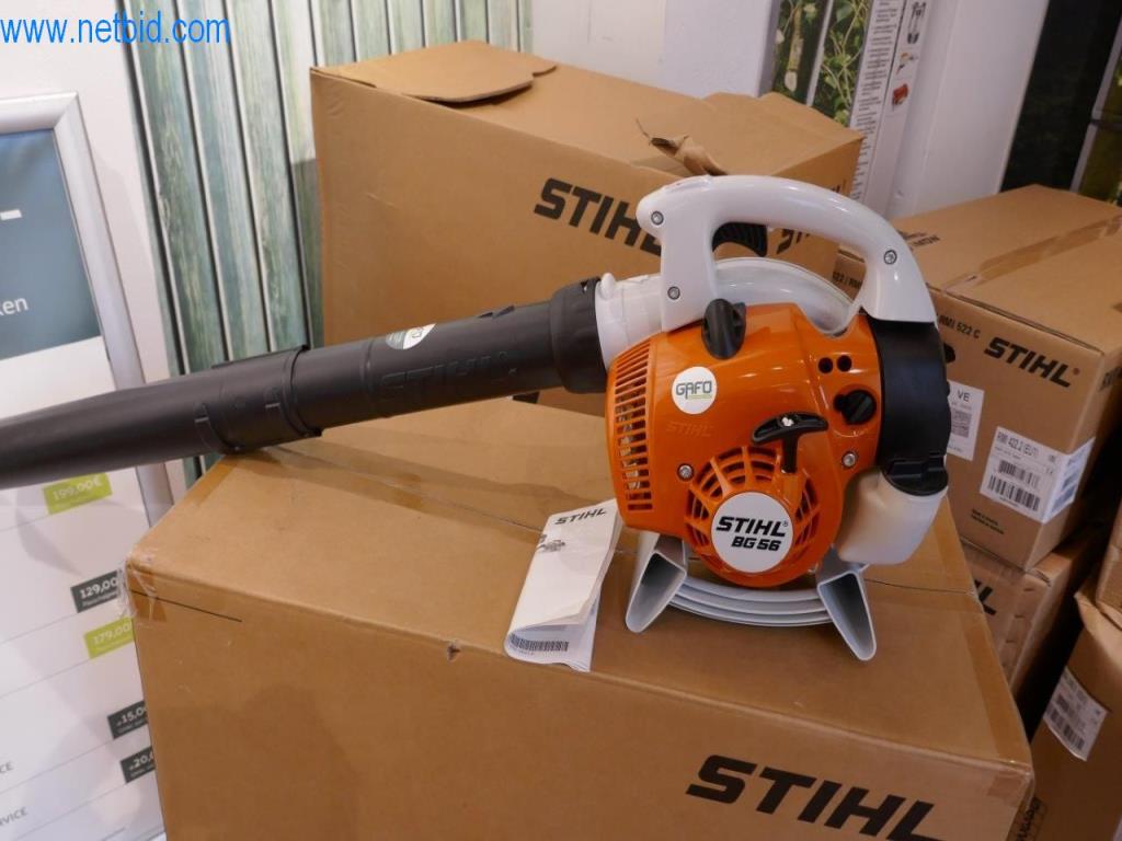 Used Stihl BG 56 Petrol leaf blower for Sale (Auction Premium) | NetBid Industrial Auctions
