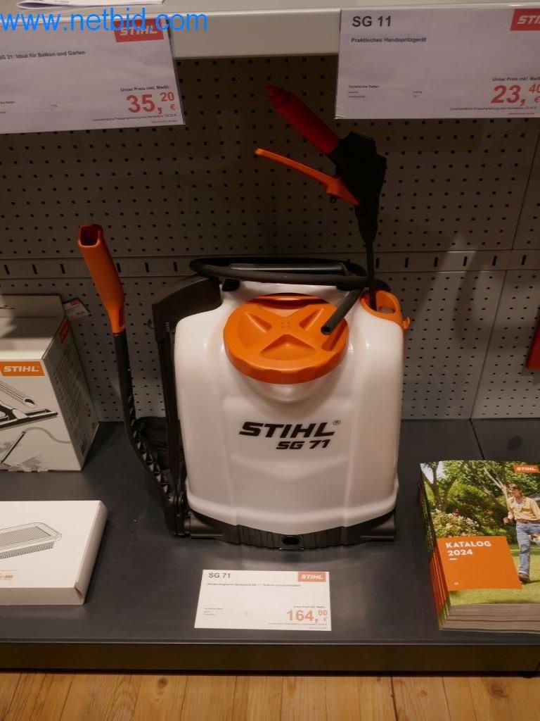 Used Stihl SG 71 Sprayer for Sale (Auction Premium) | NetBid Industrial Auctions