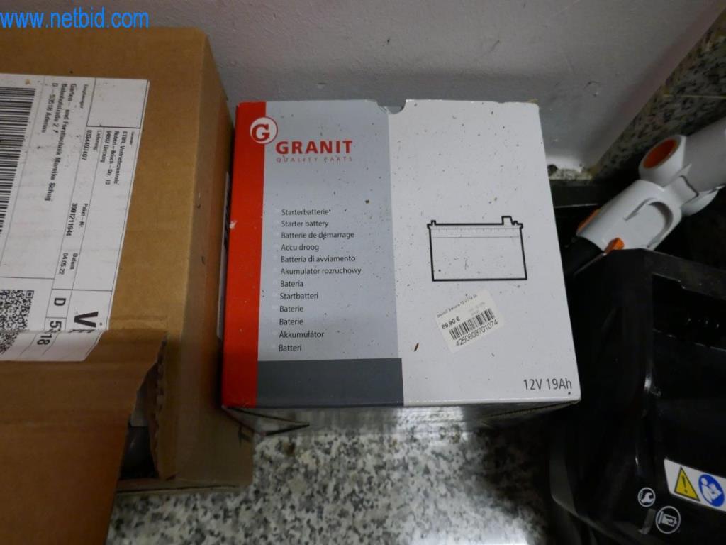 Used Granit Starter battery for Sale (Auction Premium) | NetBid Industrial Auctions
