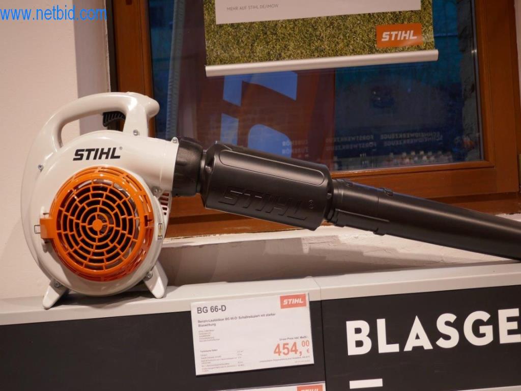Used Stihl BG 66/D Petrol leaf blower for Sale (Auction Premium) | NetBid Industrial Auctions