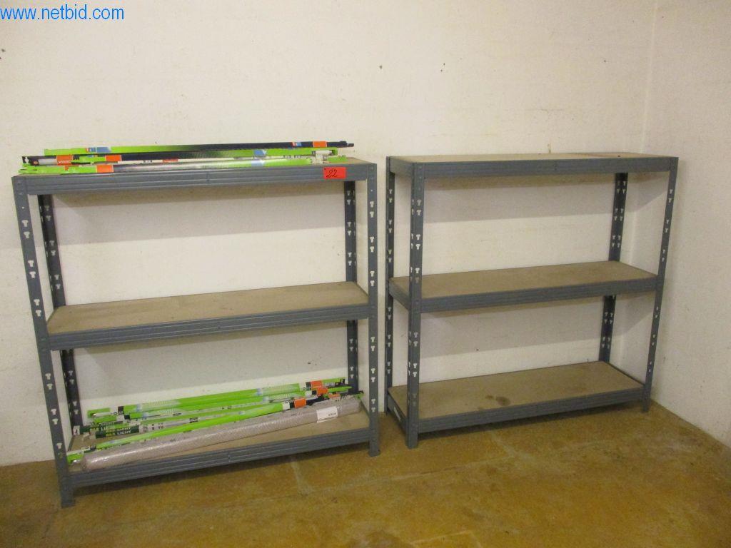 Used 2 Plug-in shelving - surcharge subject to reservation for Sale (Auction Premium) | NetBid Industrial Auctions