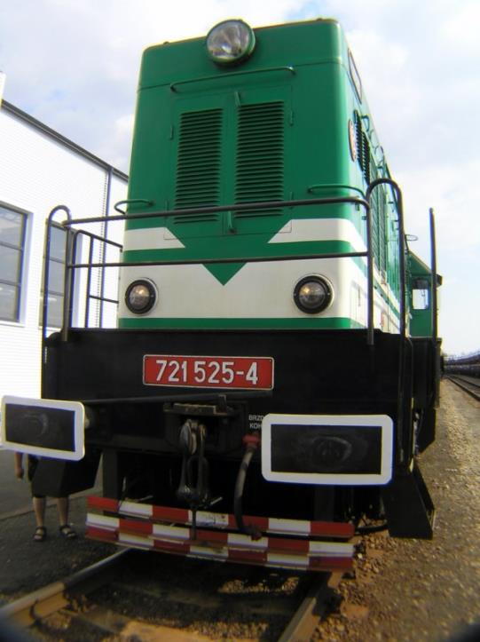 CKD Praha 721.525-4 (458) 1 locomotora