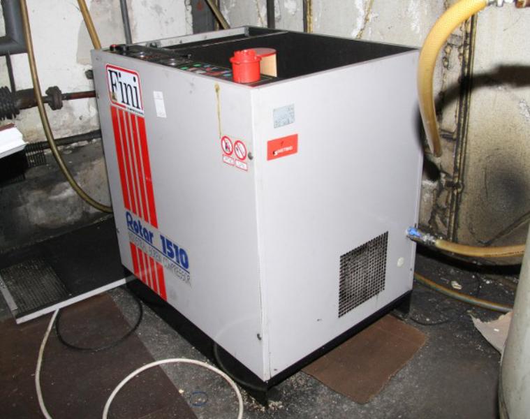 Used Fini Rotar 1510 Screw compressor for Sale (Auction Premium) | NetBid Industrial Auctions