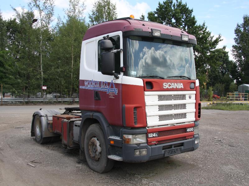 SCANIA R124L kloubový nákladní automobil