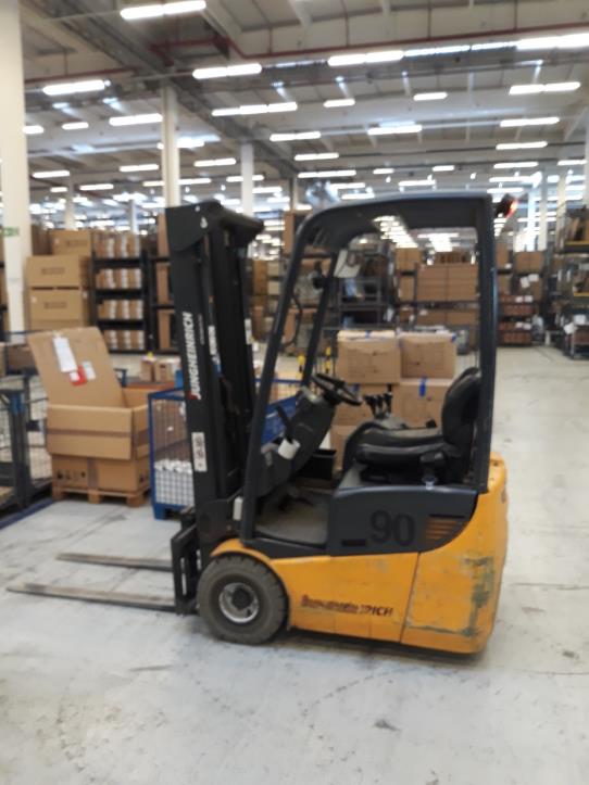 Used Jungheinrich EFG 110 K Electric forklift for Sale (Auction Premium) | NetBid Industrial Auctions