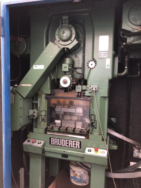 Bruderer, Kohle BSTA 25, 18120/19 Press with winding machine