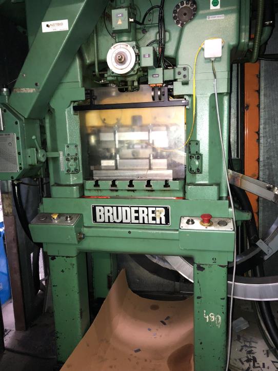 Bruderer, Kohler BSTA 25H, KRM 18.180/19 Press with rewinding machine