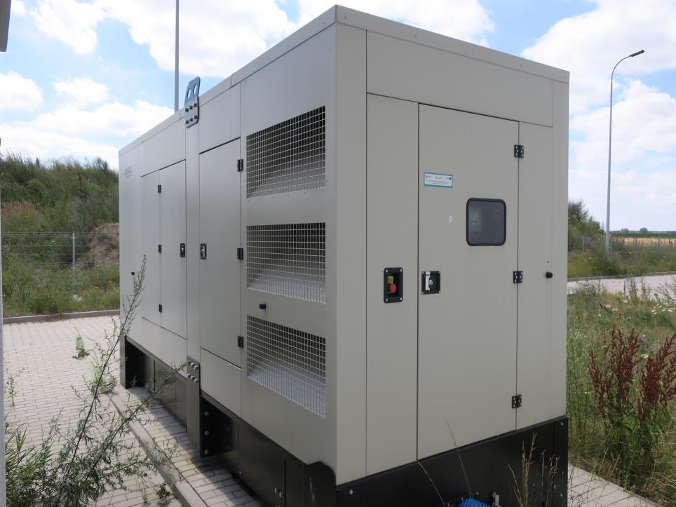 AKMEL 0,5 MW Emergency generator