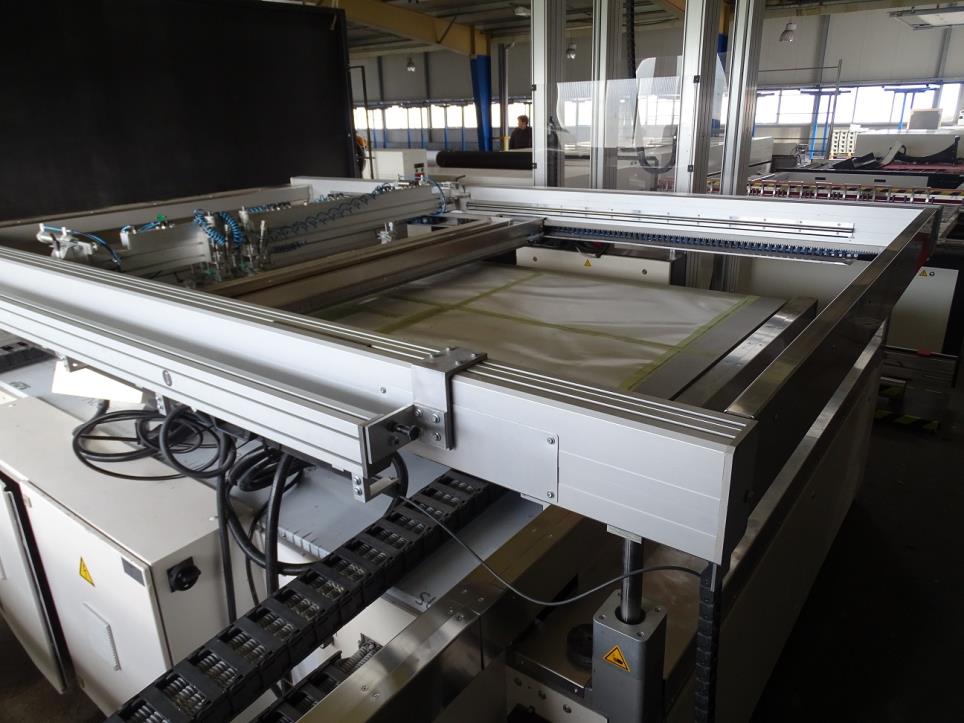 Thieme 1000 S 150 x 200  Flatbed screen printing machine