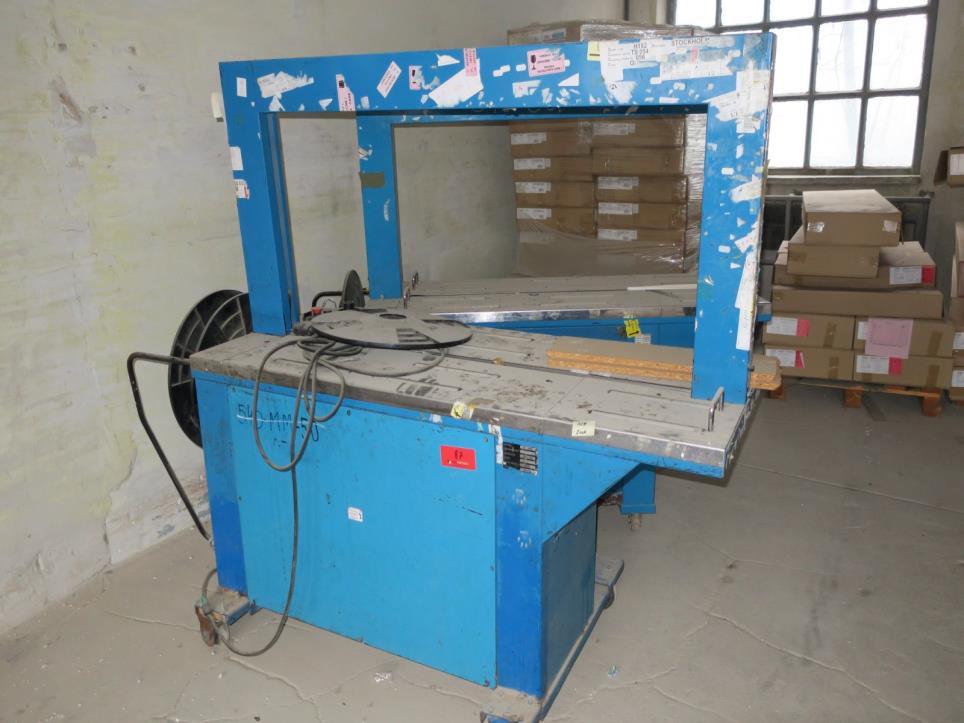 Used DEFALIN TP-6000 Strapping machine, 2 pcs for Sale (Auction Premium) | NetBid Industrial Auctions